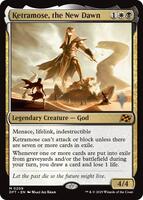 Magic: The Gathering,Promo Pack: Aetherdrift,Ketramose, the New Dawn - 209,Normal,Mythic,Lightly Played