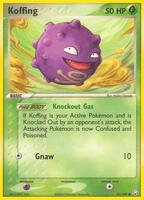 Pokémon,EX Team Rocket Returns,Koffing - 61/109,Reverse Holofoil,Common,Lightly Played