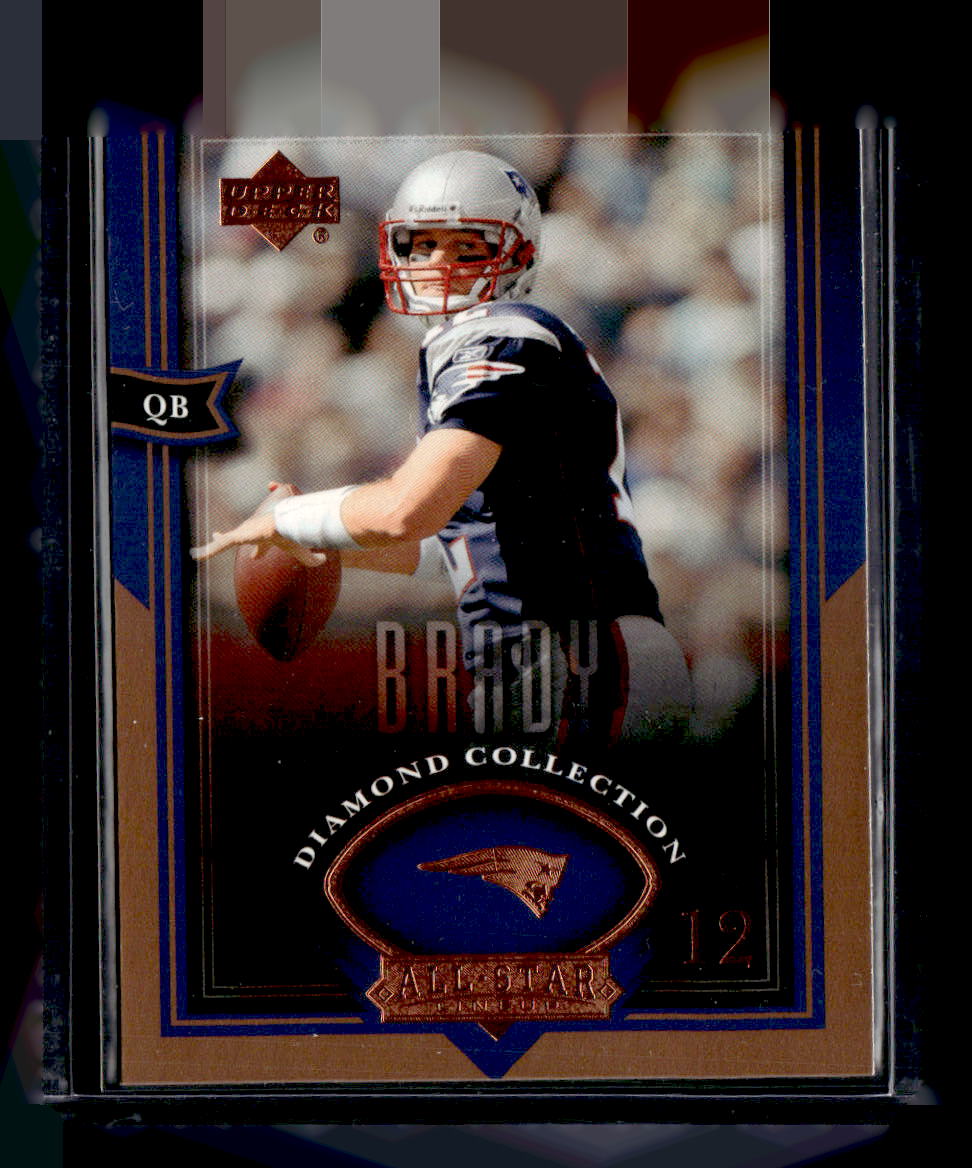 Upper Deck 2004 Upper Deck Diamond Collection All-Star Lineup,2004 Upper Deck Diamond Collection All-Star Lineup,Tom Brady - 6,NM