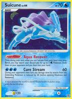 Pokemon,Secret Wonders,Suicune - 19/132,Holofoil,Holo Rare,Heavily Played