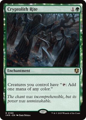 Magic: The Gathering,Innistrad Remastered,Cryptolith Rite - 189,Foil,Rare,Near Mint