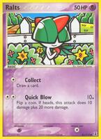 Pokemon,Delta Species,Ralts - 81/113,Reverse Holofoil,Common,Moderately Played