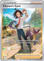 Pokemon,SWSH: Crown Zenith: Galarian Gallery,Cheren's Care - GG58/GG70,Holofoil,Ultra Rare,Near Mint