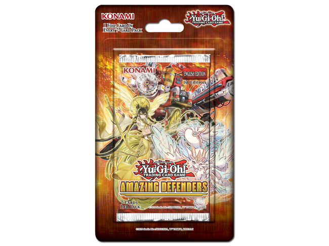 Yugioh Amazing Defenders Blister Pack
