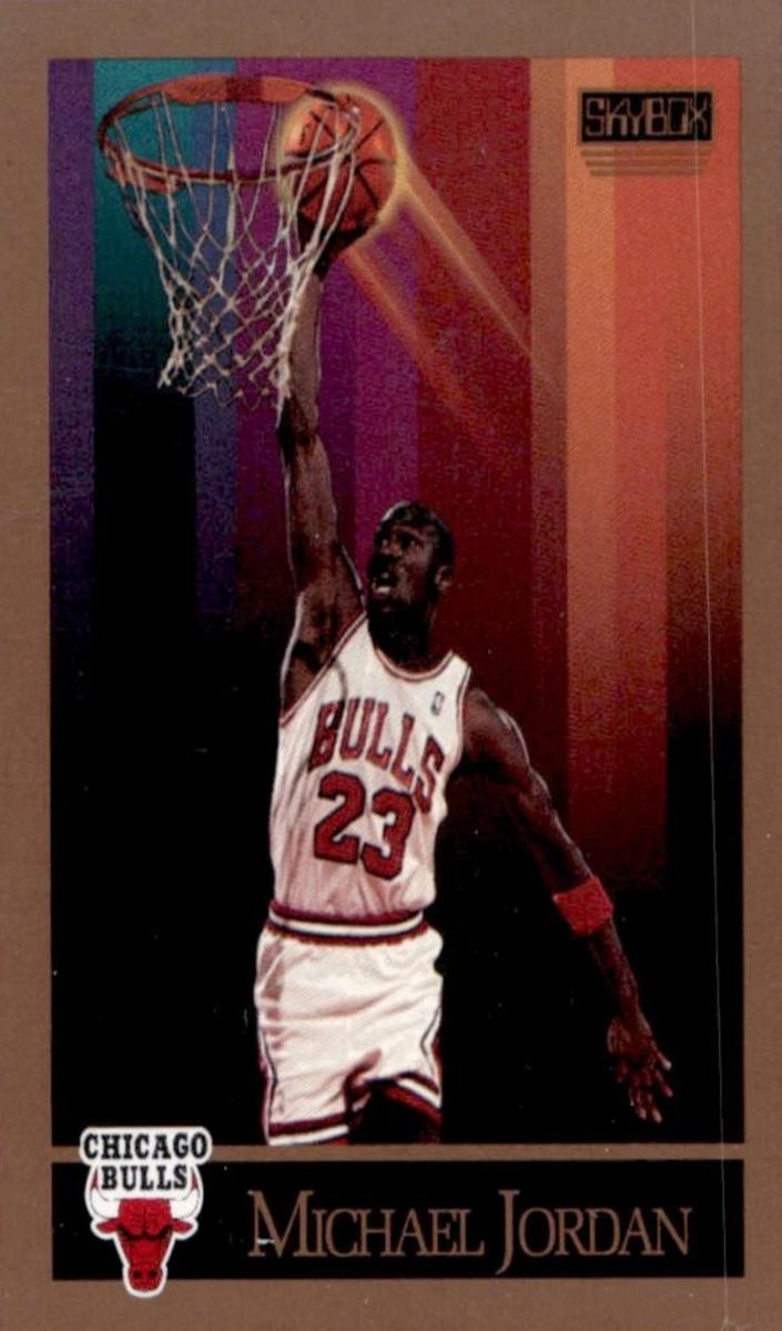 1990 1990 Skybox Basketball Michael Jordan #41 Base BGS 8