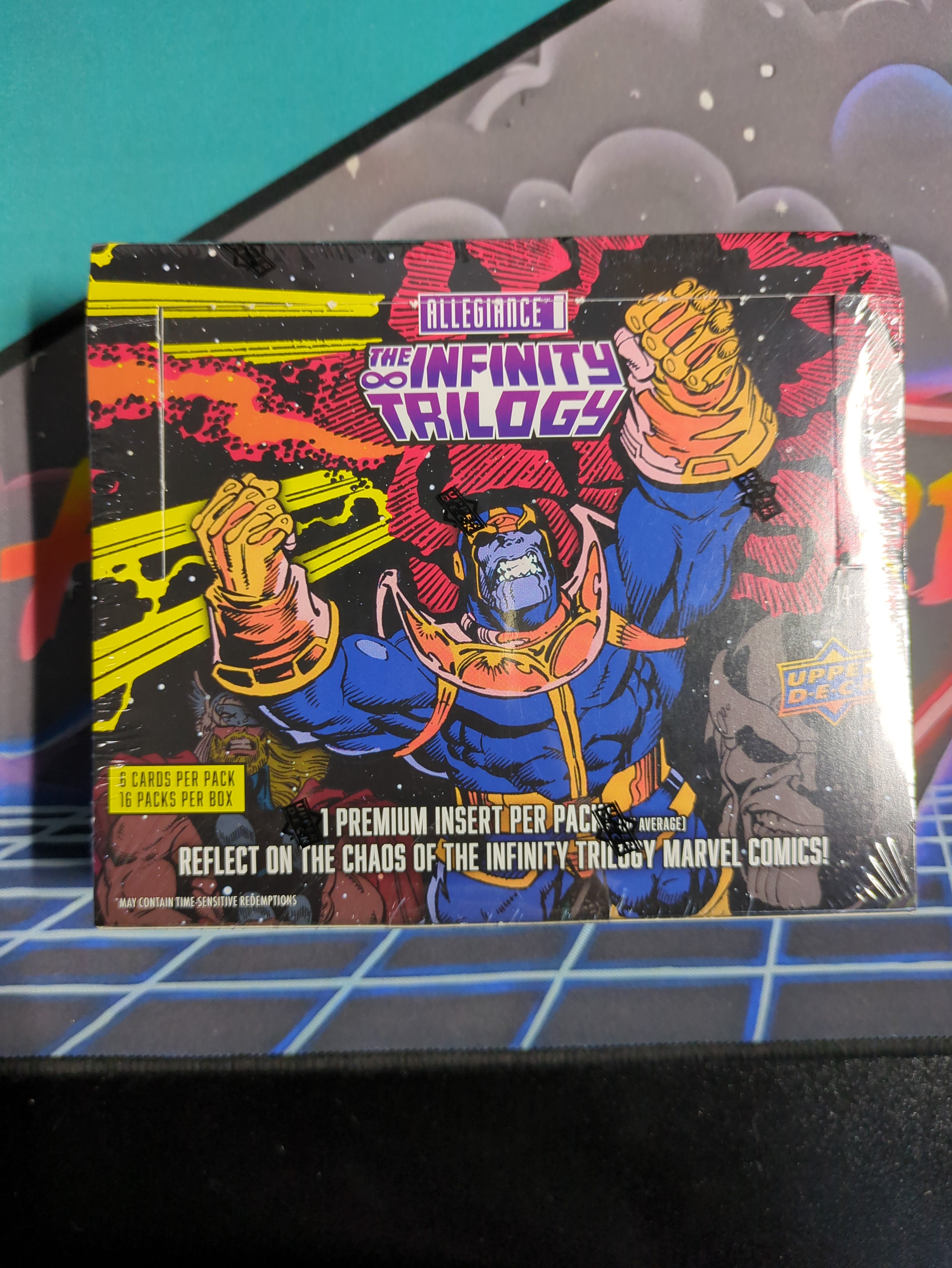 2023 Upper Deck Marvel Allegiance Infinity Trilogy Box – Aloha 