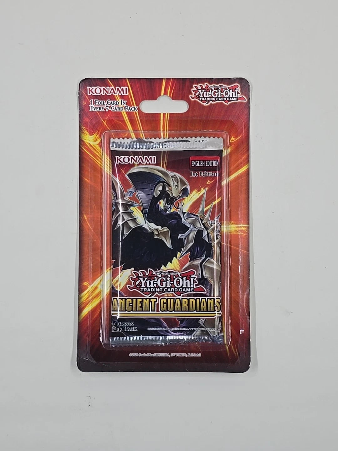 Yugioh Ancient Guardians Blister Pack