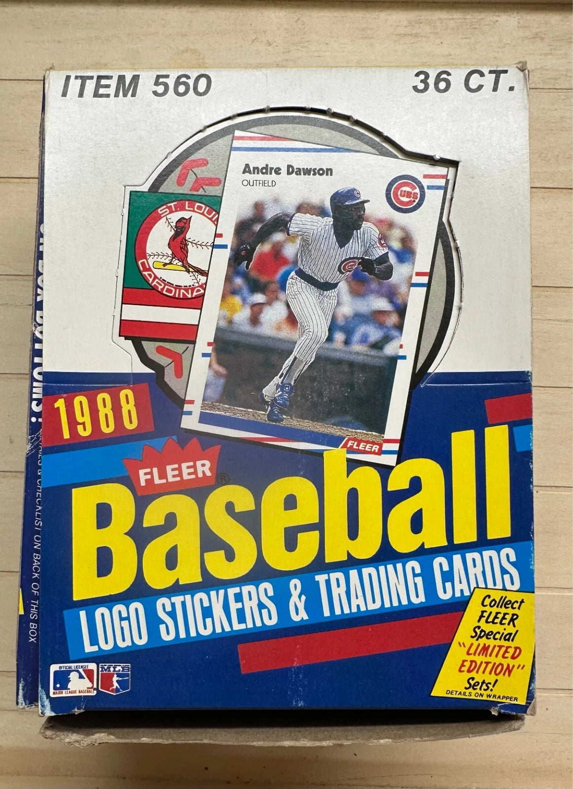 1988 Fleer Baseball Cards 36 Sealed Packs