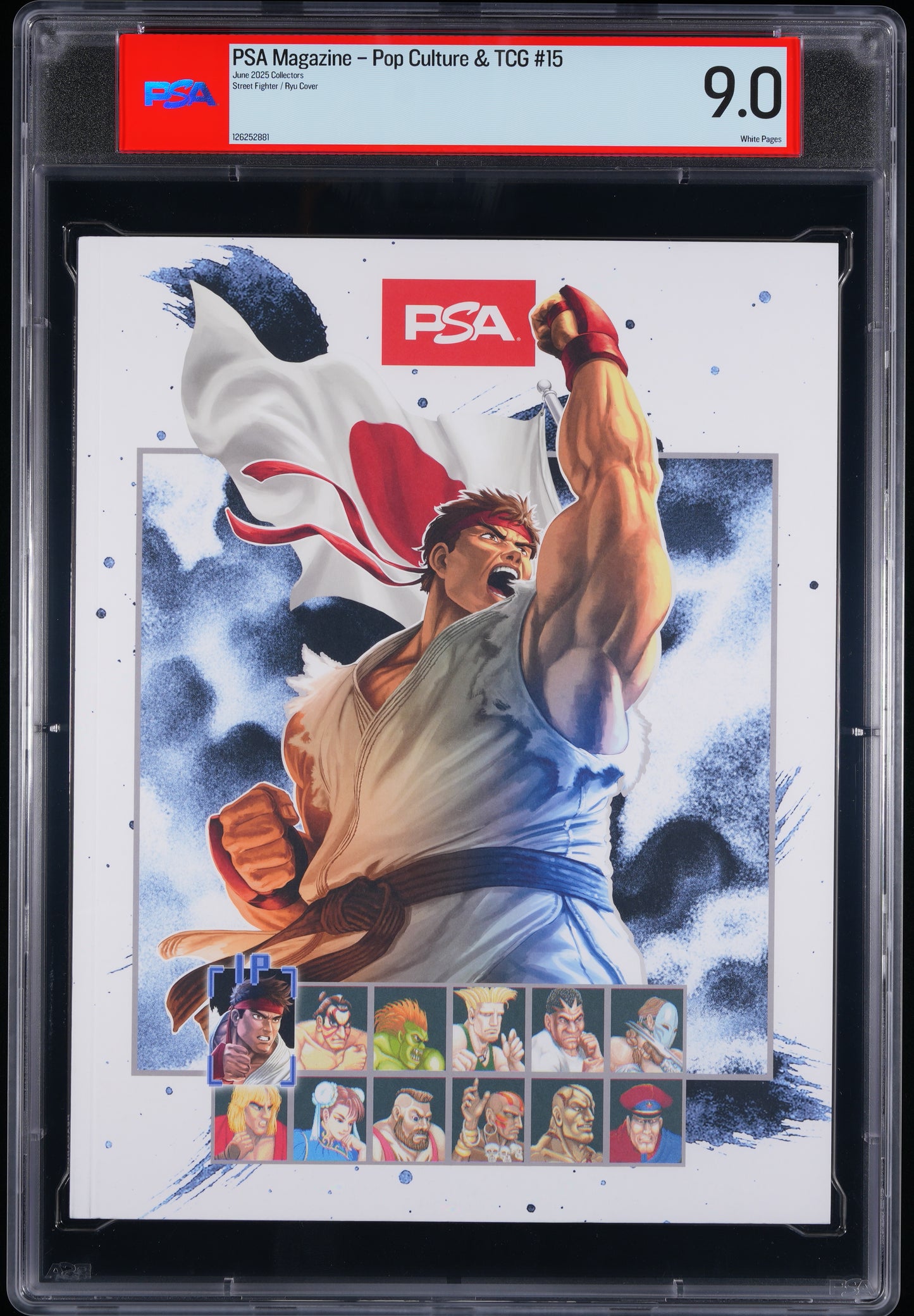 Collectors PSA Magazine Pop Culture & TCG #15 STREET FIGHTER/RYU