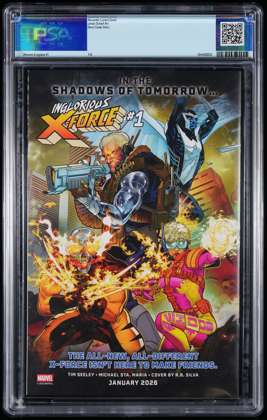 Marvel Comics Ultimate Endgame #1 2026 1:50 Alexander Lozano Variant PSA 9.8