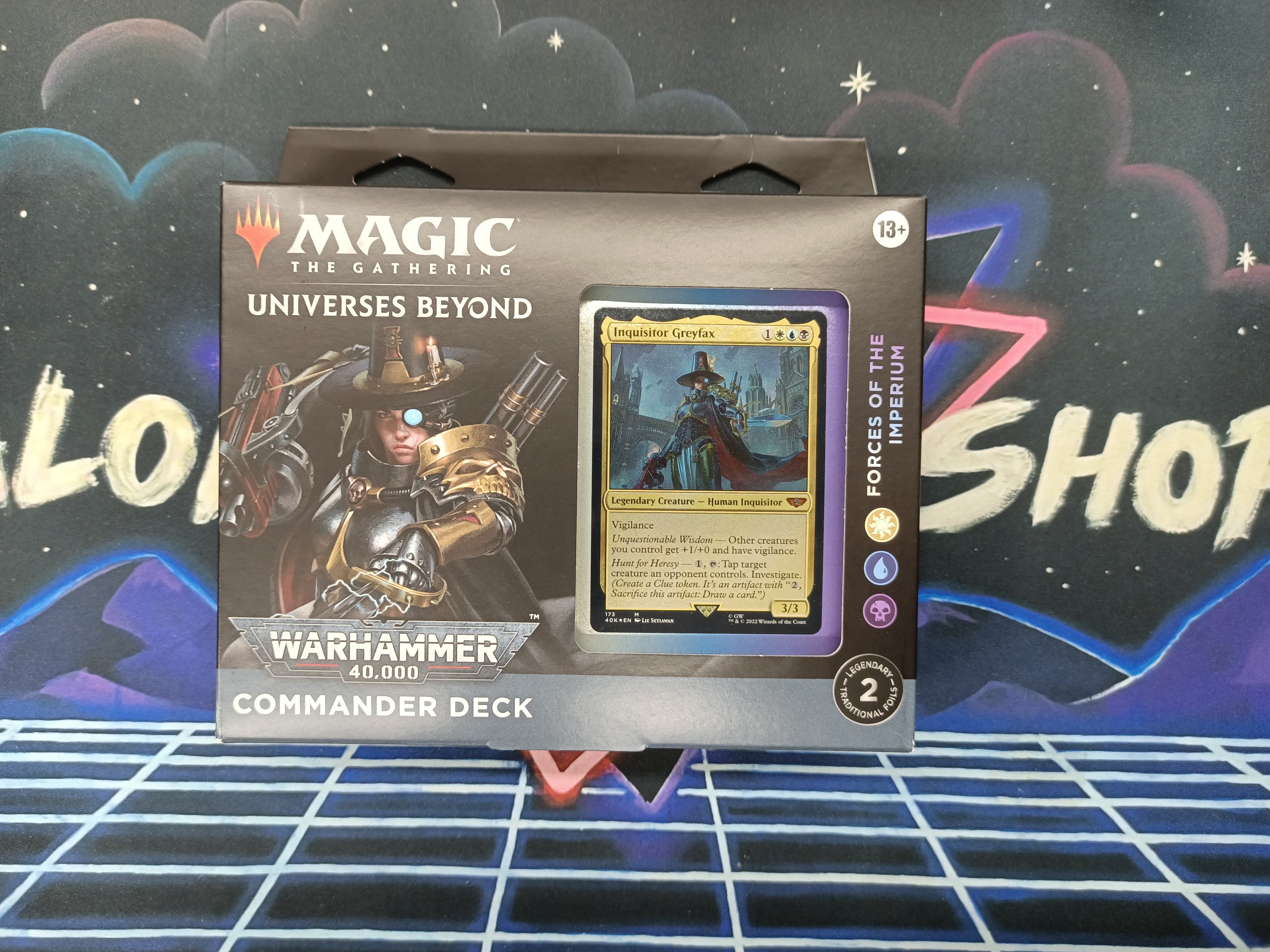 Magic: The Gathering: Universes Beyond: Warhammer 40,000 Commander Dec Aloha Card Shop Magic: The Gathering: Universes Beyond: Warhammer 40,000 Commander Dec Aloha Card Shop