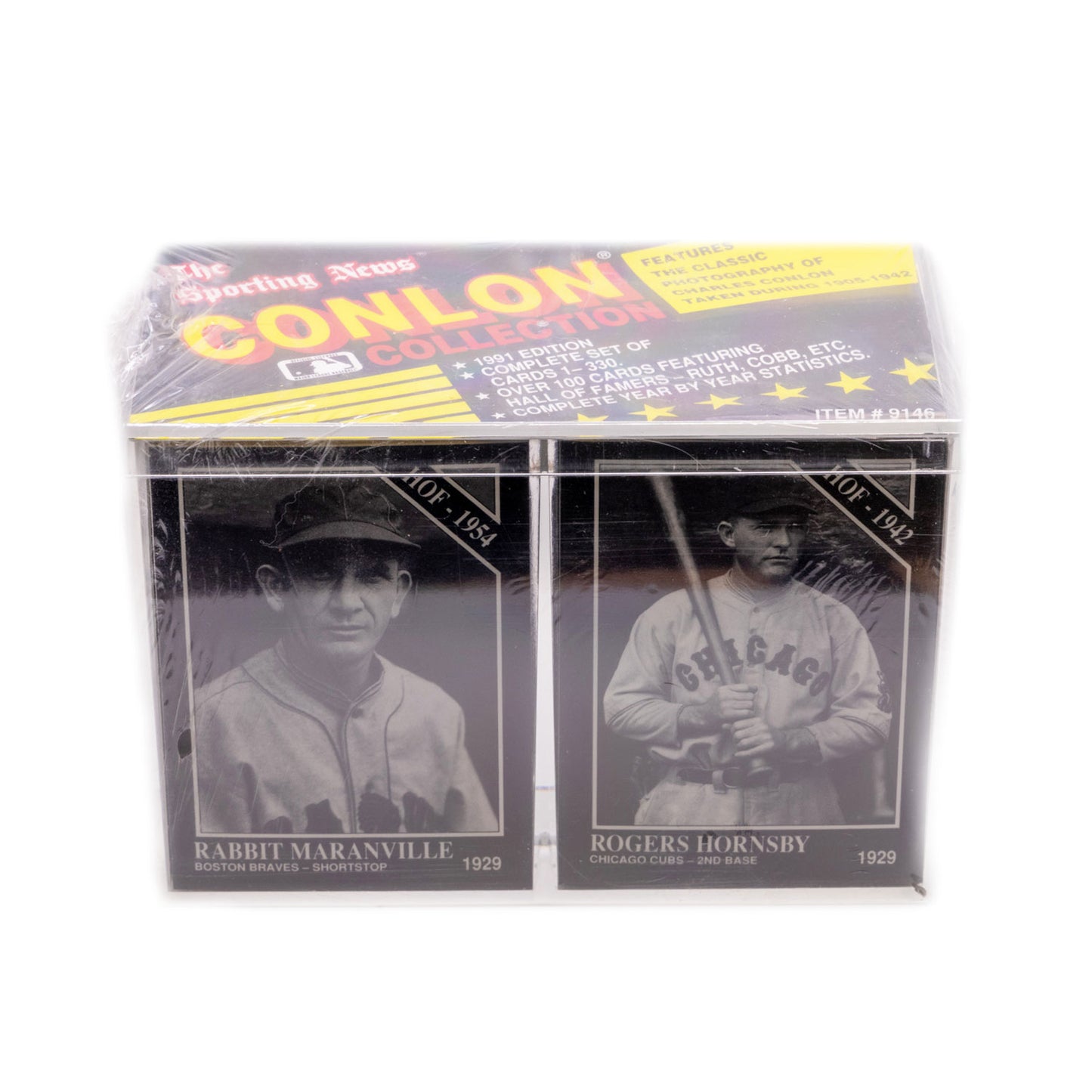 1991 THE SPORTING NEWS "CONLON COLLECTION" BASEBALL CARDS (UNOPENED SET)