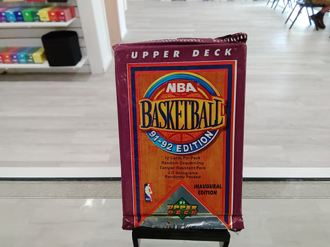 NBA Basketball 91-92 Edition  Upper Deck