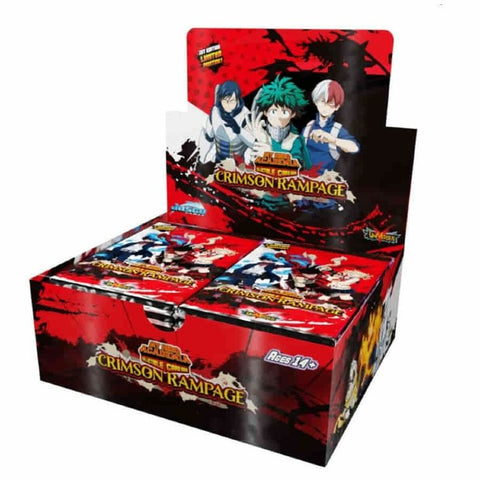 My Hero Academia CCG Series 2: Crimson Rampage Booster Box