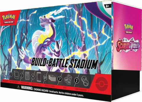 Scarlet & Violet Build and Battle Stadiums