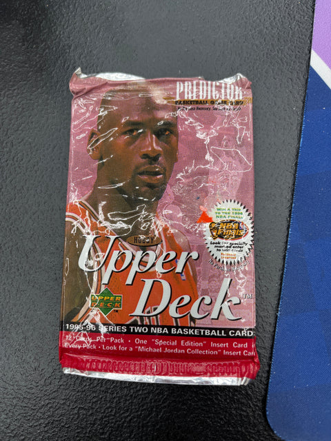 1995-96 Upper Deck Series Two Basketball Sealed Retail Pack
