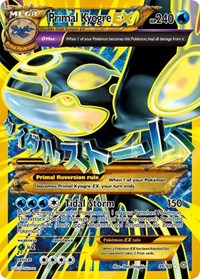 pokemon XY - Ancient Origins Primal Kyogre EX (Shiny Full Art)