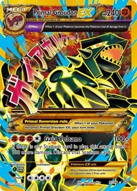 pokemon XY - Ancient Origins Primal Groudon EX (Shiny Full Art)
