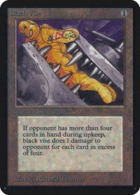 MTG Alpha Edition Black Vise