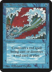 MTG Alpha Edition Blue Elemental Blast