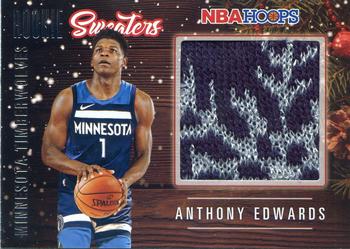 2020-21 Hoops #RSW-AED Anthony Edwards Rookie Sweaters