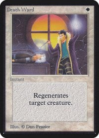 MTG Alpha Edition Death Ward
