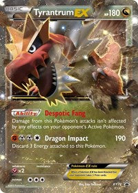 pokemon XY Promos Tyrantrum EX