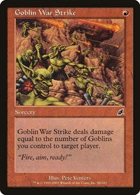 MTG Scourge Goblin War Strike