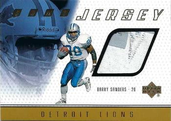 1999 Upper Deck #BS Barry Sanders Game Jerseys