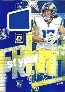 2023 Donruss Optic #FYF-PN Puka Nacua 1st Year Fresh Blue Hyper