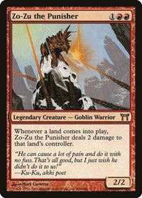MTG Champions of Kamigawa Zo-Zu the Punisher