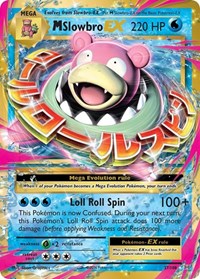 pokemon XY - Evolutions M Slowbro EX