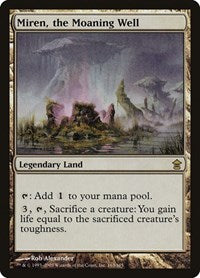 MTG Saviors of Kamigawa Miren, the Moaning Well