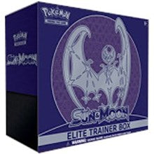 pokemon SM Base Set Sun & Moon Elite Trainer Box [Lunala]