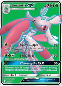 pokemon SM Base Set Lurantis GX (Full Art)