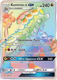 pokemon SM - Guardians Rising Kommo-o GX (Secret)