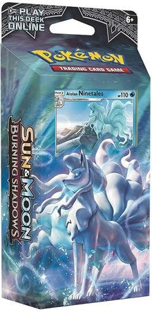 pokemon SM - Burning Shadows Theme Deck - "Luminous Frost" [Alolan Ninetales]