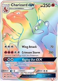 pokemon SM - Burning Shadows Charizard GX (Secret)