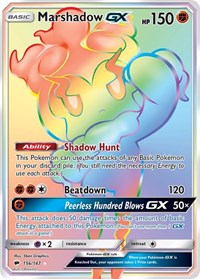 pokemon SM - Burning Shadows Marshadow GX (Secret)