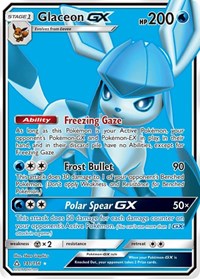 Pokemon SM - Ultra Prism Glaceon GX (Full Art)