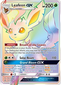 Pokemon SM - Ultra Prism Leafeon GX (Secret Rare)