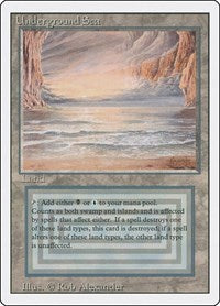 MTG Revised Edition Underground Sea