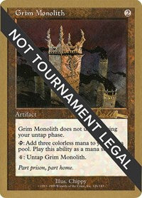 MTG World Championship Decks Grim Monolith - 1999 Kai Budde (ULG)