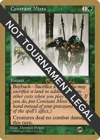 MTG World Championship Decks Constant Mists - 1999 Matt Linde (STH) (SB)