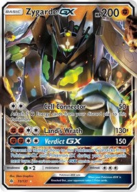 Pokemon SM - Forbidden Light Zygarde GX