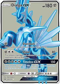 Pokemon SM - Forbidden Light Dialga GX (Full Art)