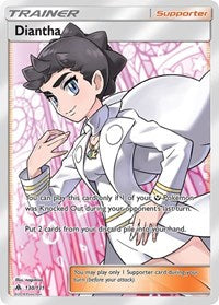 pokemon SM - Forbidden Light Diantha (Full Art)