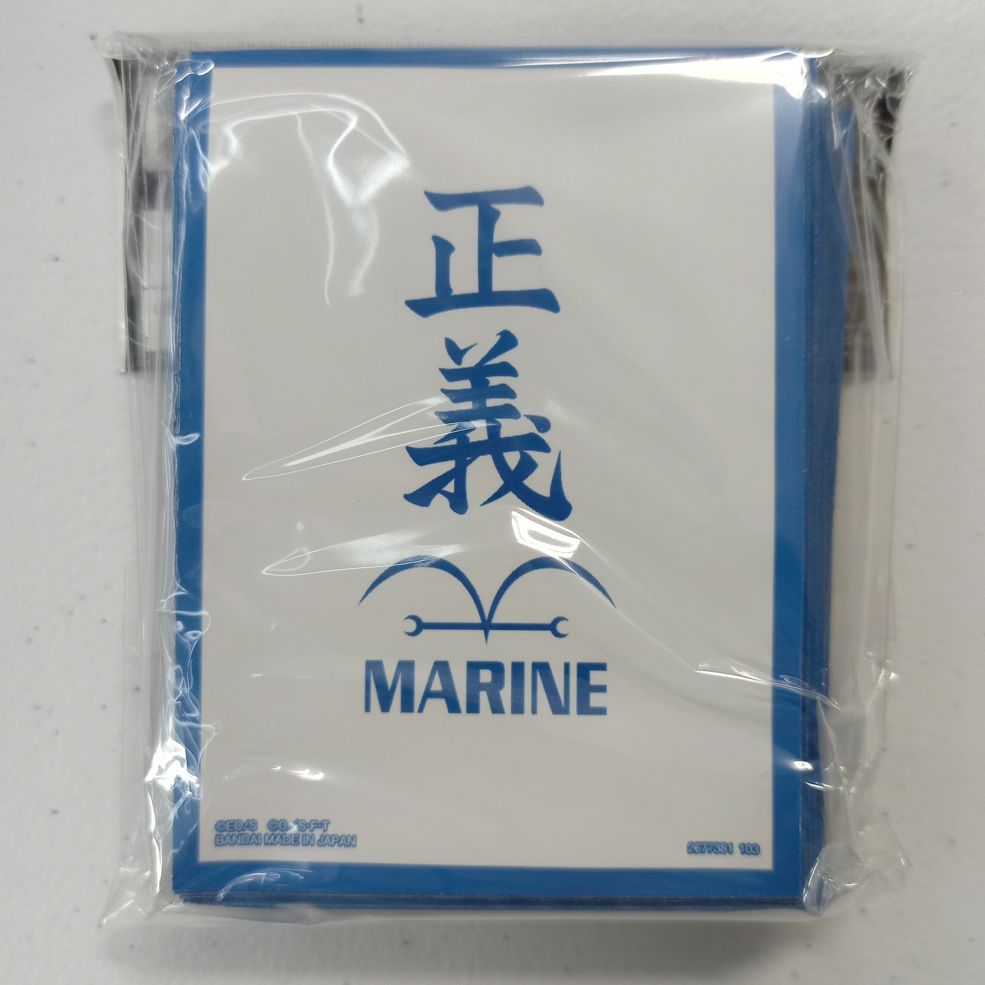 One Piece Card Game: Deck Sleeves (Marine) One Piece Card Game: Deck Sleeves (Marine)