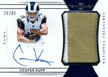 2017 Panini National Treasures #198 Cooper Kupp #/99
