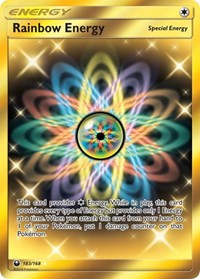 pokemon SM - Celestial Storm Rainbow Energy (Secret)